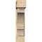 Ekena Millwork Balboa Block Rough Sawn Bracket w/ Offset Brace, Douglas Fir, 8"W x 28"D x 36"H BKT0806X28X36BOA05RDF - alternate 3